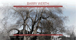 Desktop Screenshot of barrywerth.com